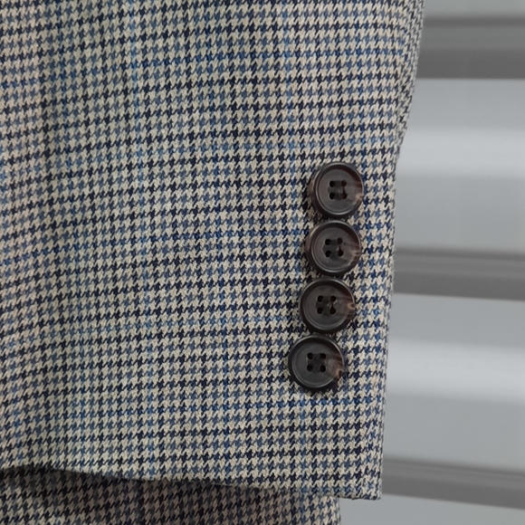 Lauren Ralph Lauren Black Label Mens Blazer Jacket Slim Size 44R - Picture 2 of 7